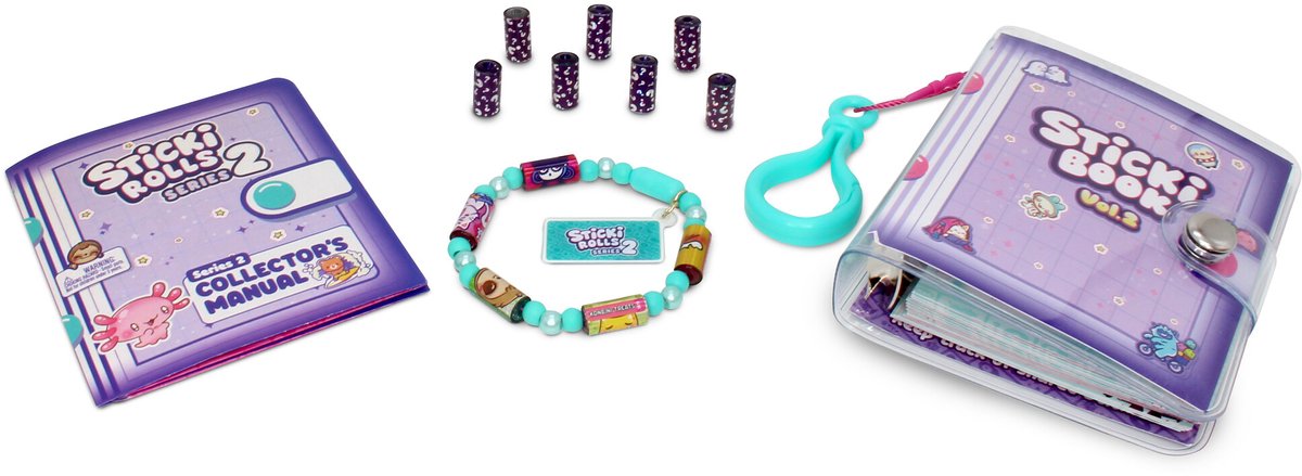 Sticki rolls stickerboek Wave 2 - stickerboek voor kinderen - verzamelen. — afbeelding 2