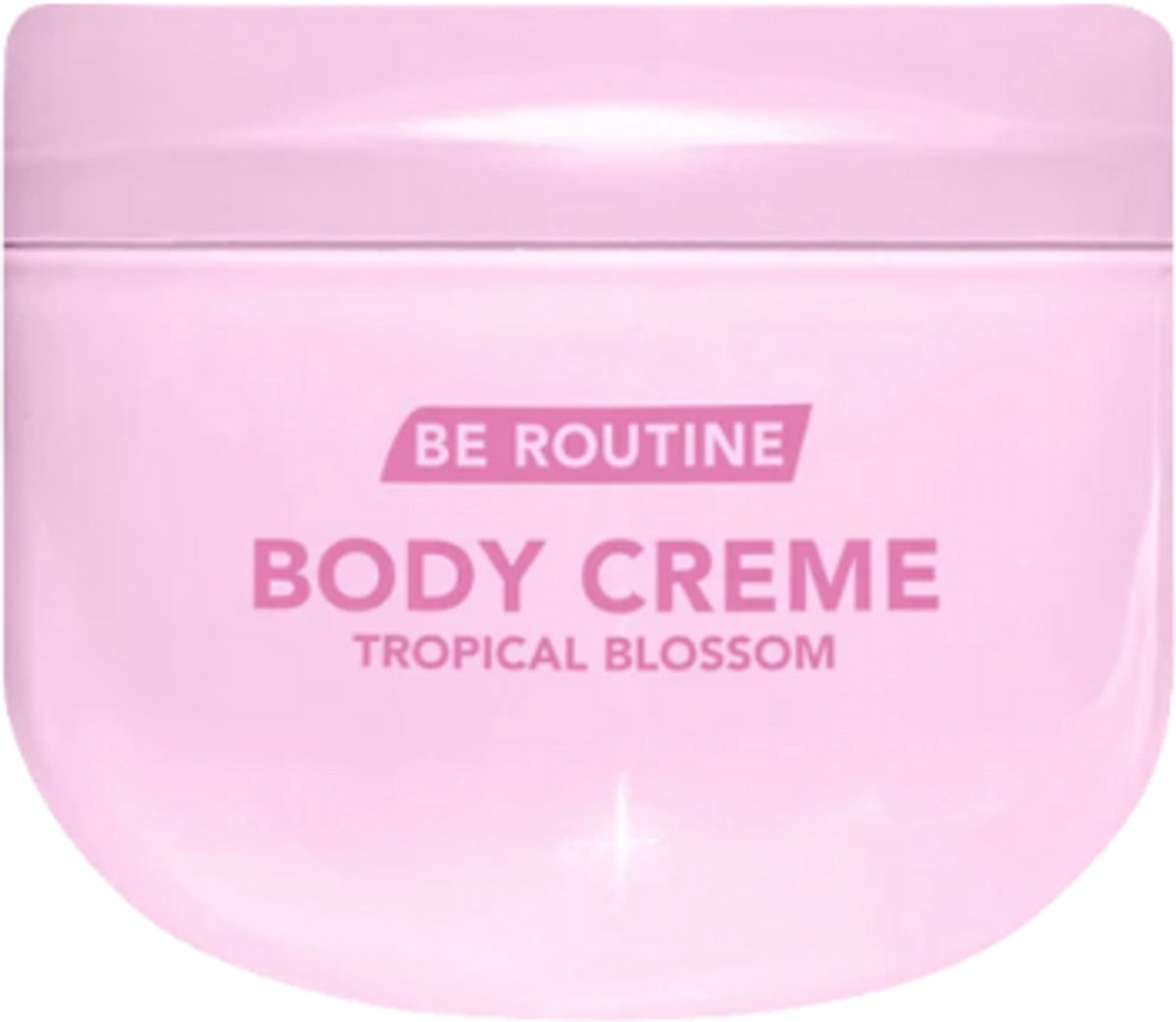 Be Routine Bodycrème Tropical Blossom | 1x 200 ml - Bodylotion met sheaboter, sojaolie en drakenfruitextract
