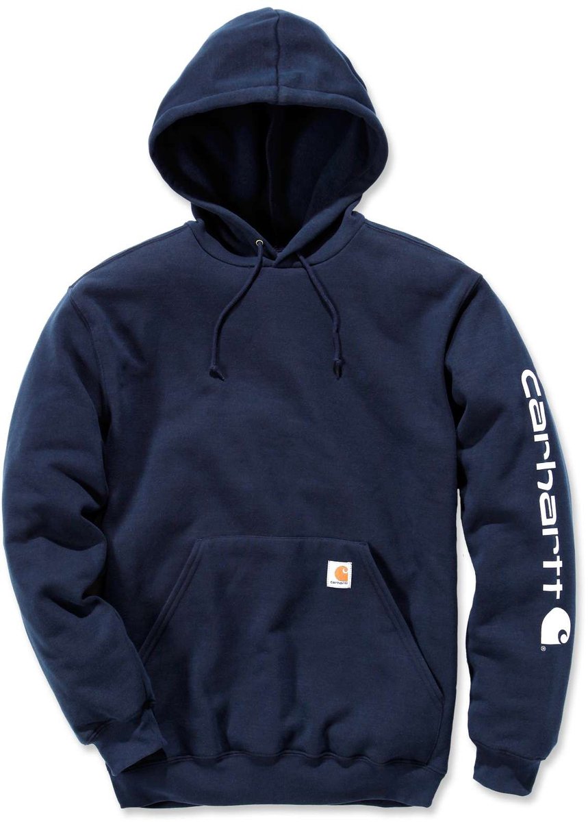 Carhartt K288 Loose Fit Sleeve Logo Sweatshirt XS Blauw