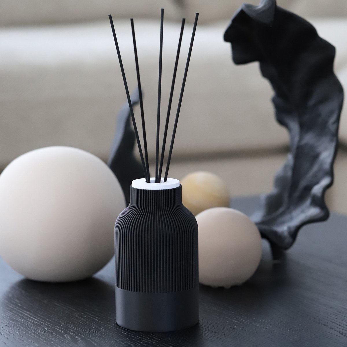 Amelie geurstokjes cozy plaid diffuser 200ml luxe huisparfum voor woonkamer slaapkamer badkamer en kantoor