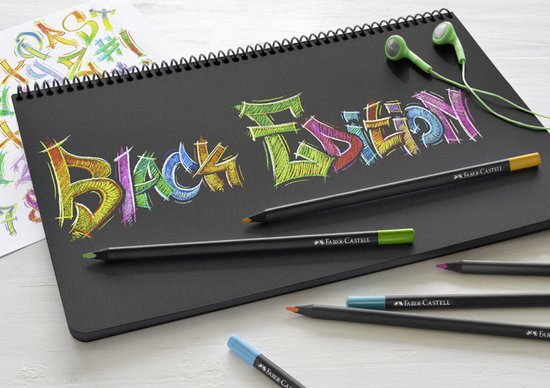 Faber-Castell Black Edition kleurpotloden - 100 stuks - FC-116411