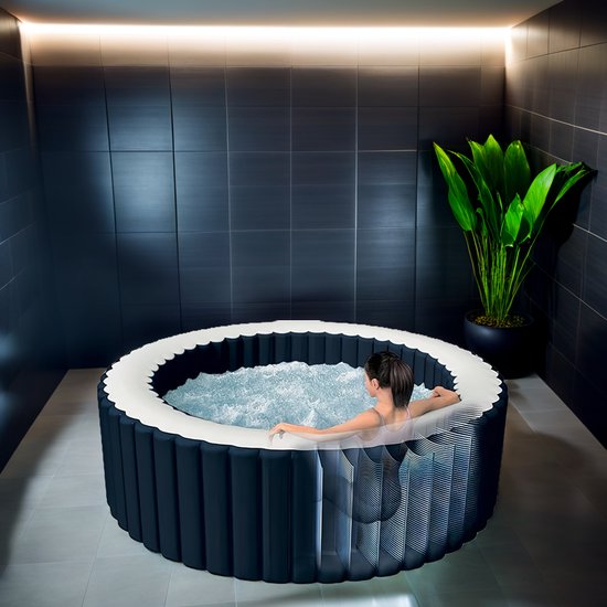 Opblaasbare 4-Persoons Jacuzzi Spa met 140 Bubble Jets, - Opblaasbare - €1.850,00