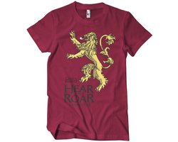 Game of Thrones T-shirt Lannister Hear Me Roar T-shirt WB-1-GOT002-H7-3