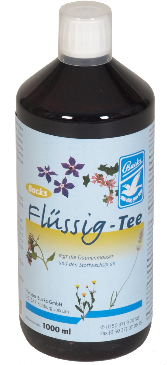 Backs Vloeibare Thee 1L - voor postduiven