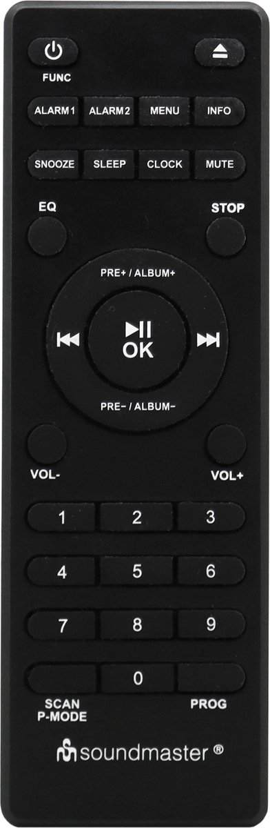 Soundmaster DAB980SW - Muziekcenter met DAB+ en FM-radio, CD-speler, USB en bluetooth van Merkloos — afbeelding 4