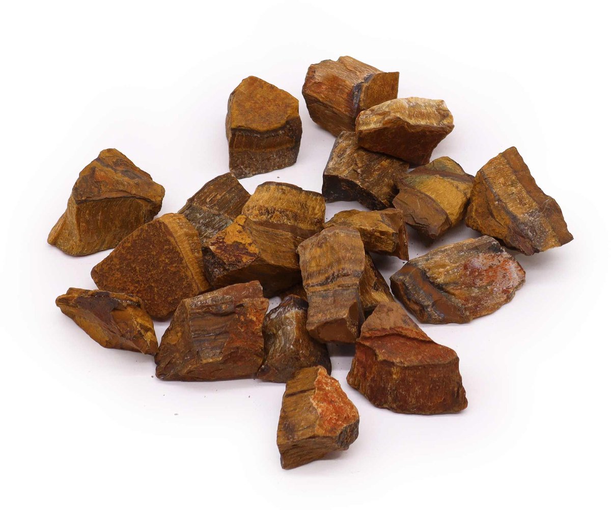 Ancient Wisdom Ruwe kristallen (500 g) - Tijgeroog multicolor