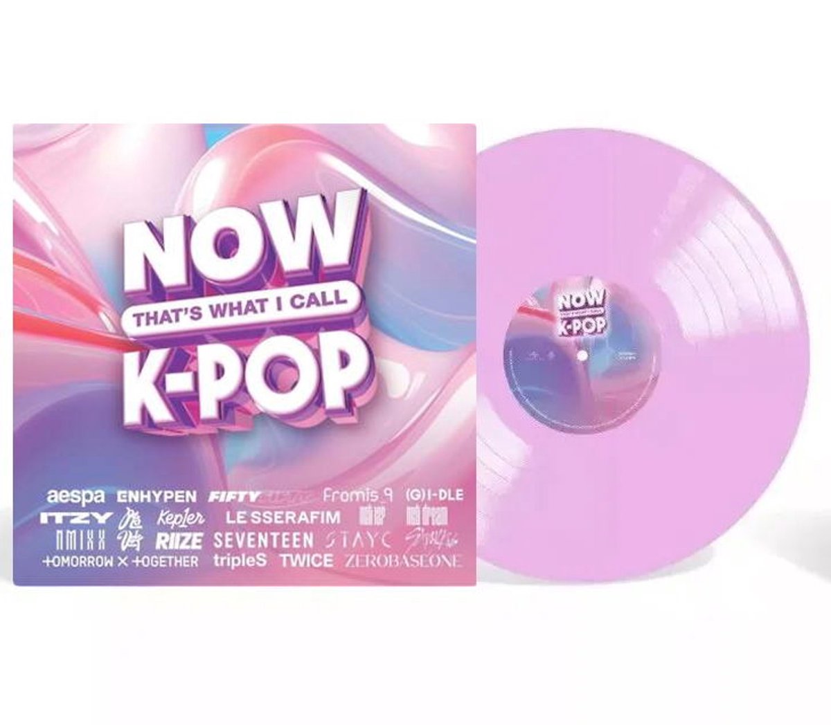 V/A - Now That's What I Call K-Pop (Opaque Pink Vinyl)