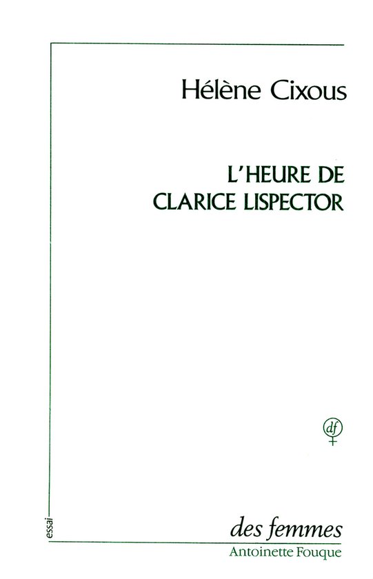 L'heure de Clarice Lispector