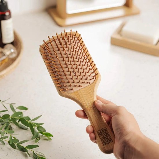 Natuurlijke Bamboe Schotel Scrub Borstels Set van 3 voor Keuken, Ideaal