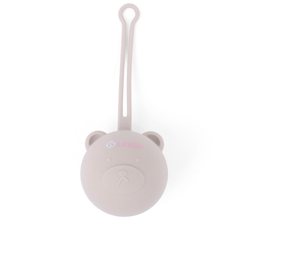Il Bambini - Siliconen Speenhouder - Spenen - Speenhouder - Fopspeen - Geschikt voor elke speen - Beige