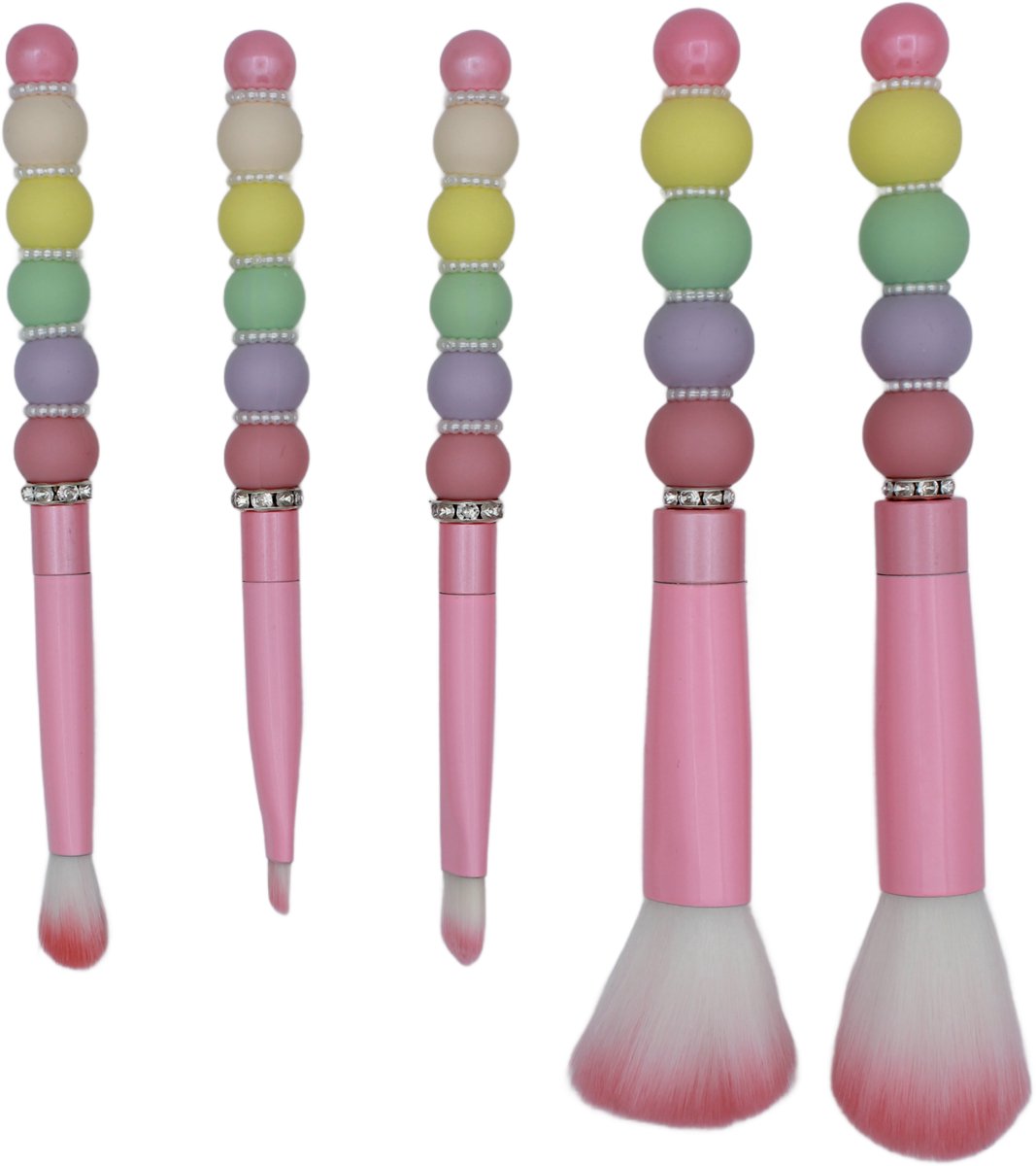 Makeup Borstelset Pastel Rainbow