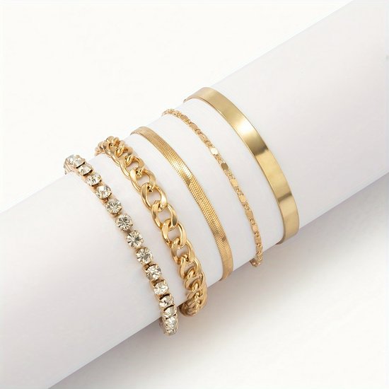 Minimalistische armbanden | Goud & zilver Minimalistische armbanden | Goud & zilver