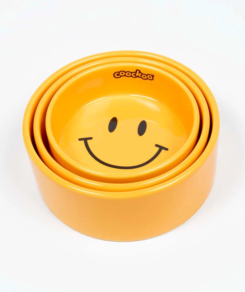 Coockoo Voerbak Smiley - L