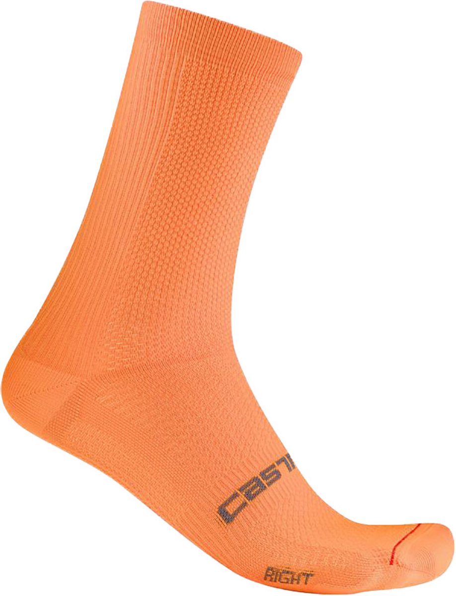 Castelli Espresso 18 Sokken Oranje EU 35-39 Man