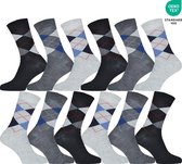 GIANVAGLIA® 12 Pack - Gianvaglia Heren Sokken 12-pack katoen maat 39-42 SK-216