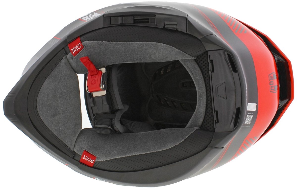 AGV K7 Kyber Zwart Rood Integraalhelm - Helm – foto 3
