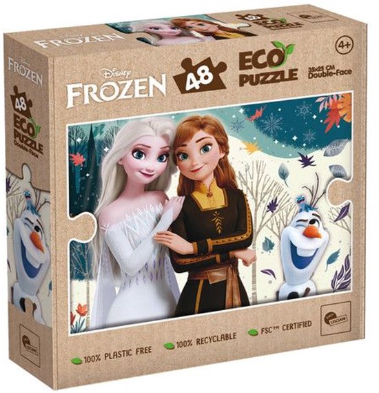 Lisciani - Puzzle Eco - Disney Frozen - 48 pièces