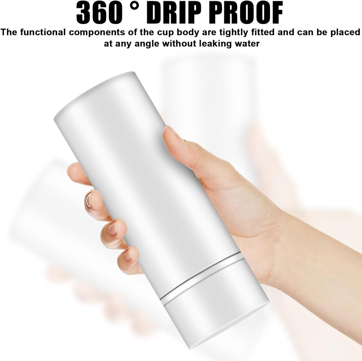 2 stuks Mini-thermosfles, roestvrij staal, 120 ml, dubbel geïsoleerde kleine drinkfles van roestvrij staal voor warme en koude dranken, perfect voor outdoor, werk, school, wandelen en onderweg — cadeau in Sport & Outdoor - foto 4