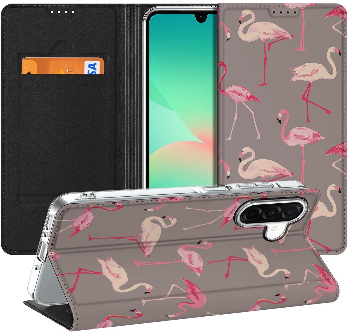 Samsung Galaxy A26 Hoesje maken Flamingo