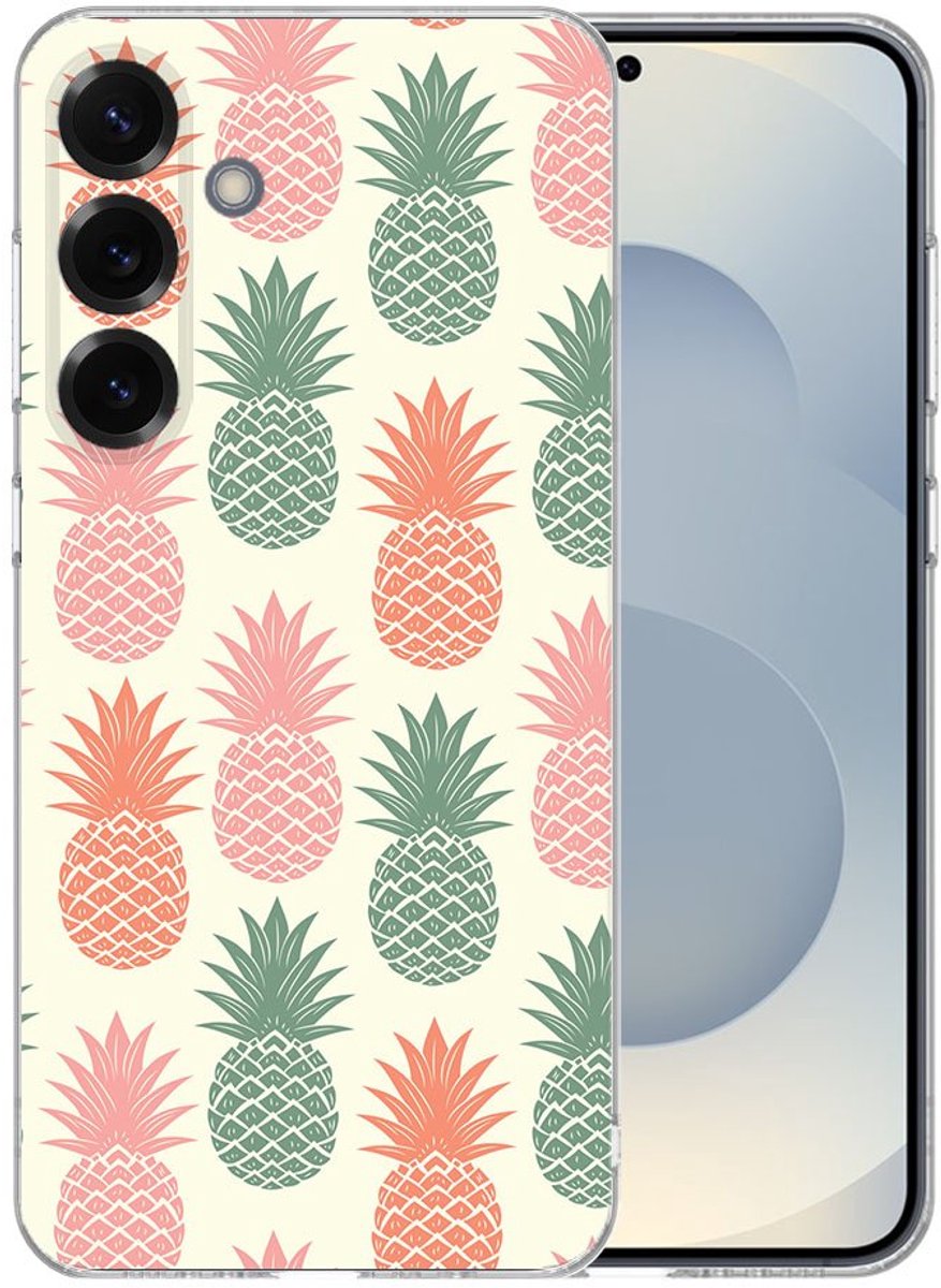 TPU Hoesje Samsung Galaxy S25 Plus - Ananas Backcover