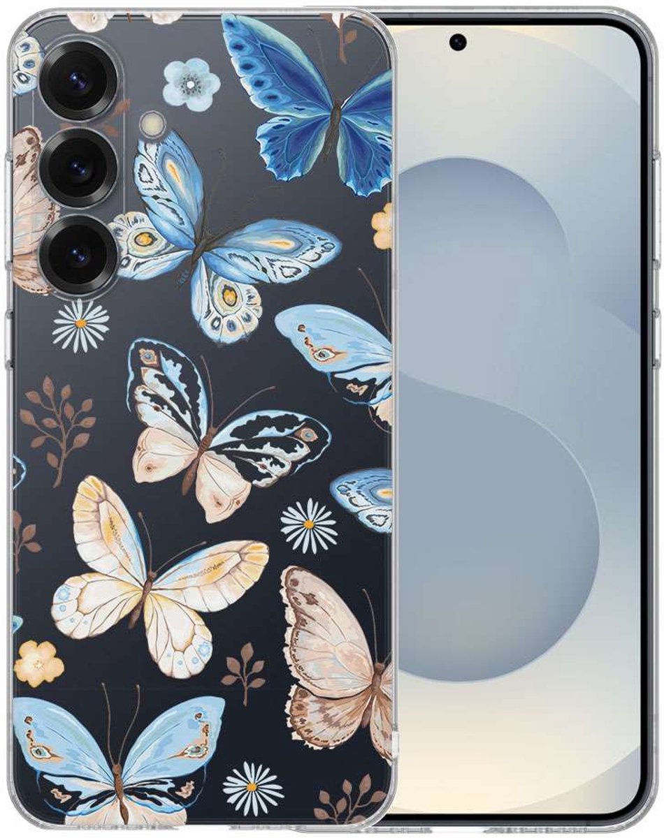 TPU Hoesje Samsung Galaxy S25 - Vlinder Backcover
