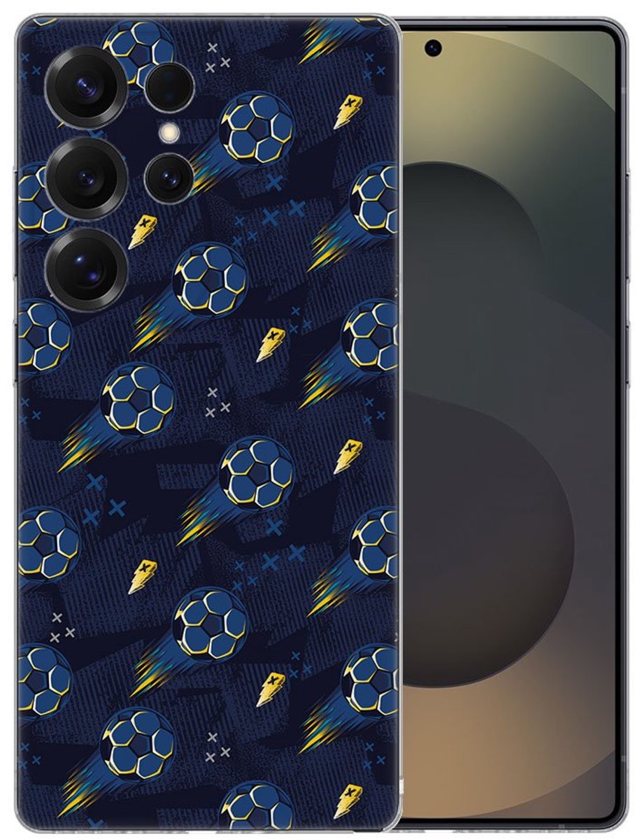 TPU Hoesje Samsung Galaxy S25 Ultra - Voetbal Backcover