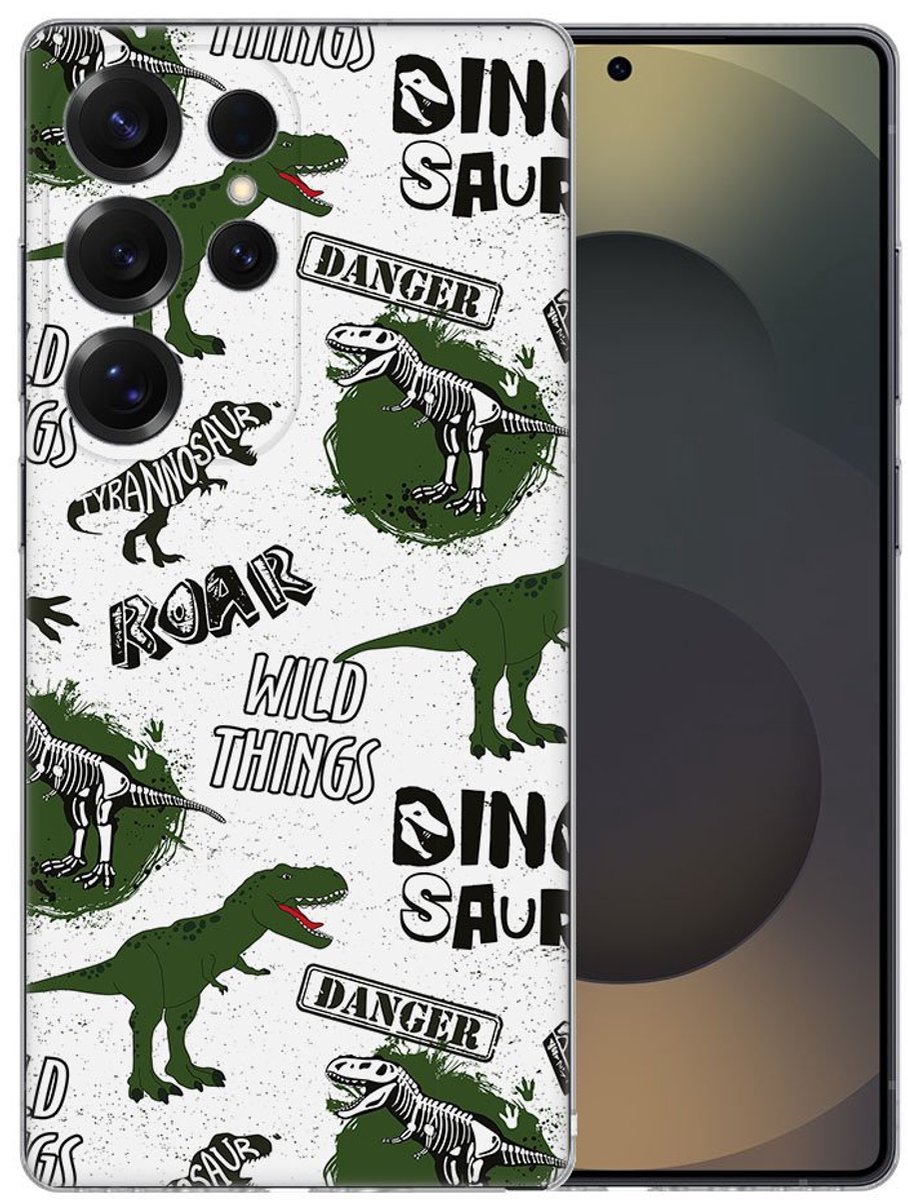 TPU Hoesje Samsung Galaxy S25 Ultra - Dinosaurus Backcover