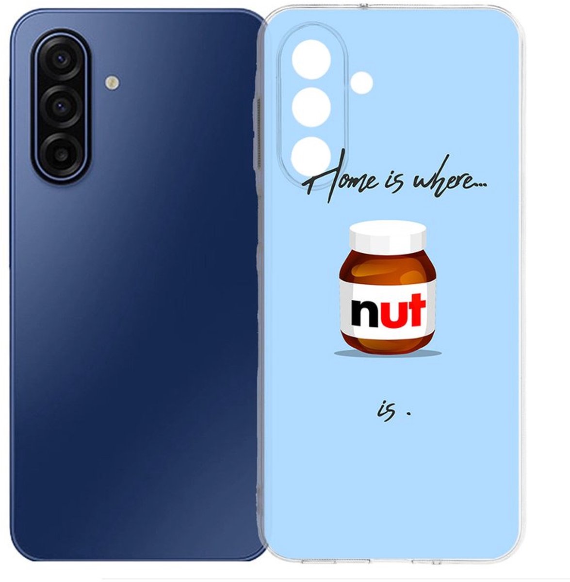TPU Hoesje Samsung Galaxy A17 - Hoesje Nut Home Backcover