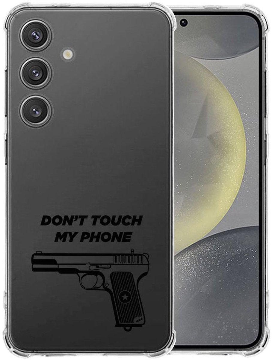 Samsung Galaxy S25 Hoesje - Pistol DTMP TPU Antishock