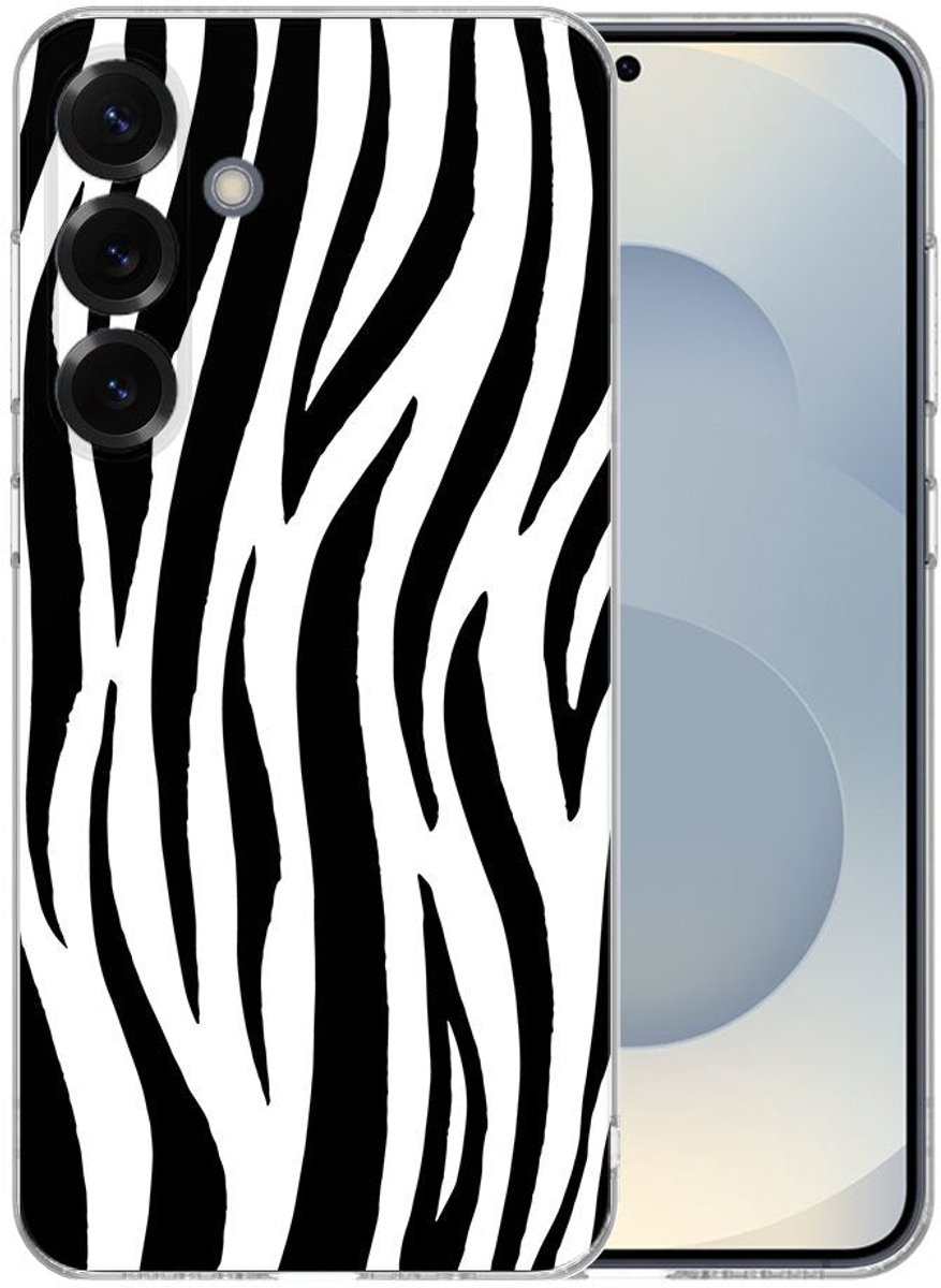 TPU Hoesje Samsung Galaxy S25 Plus - Zebra Backcover