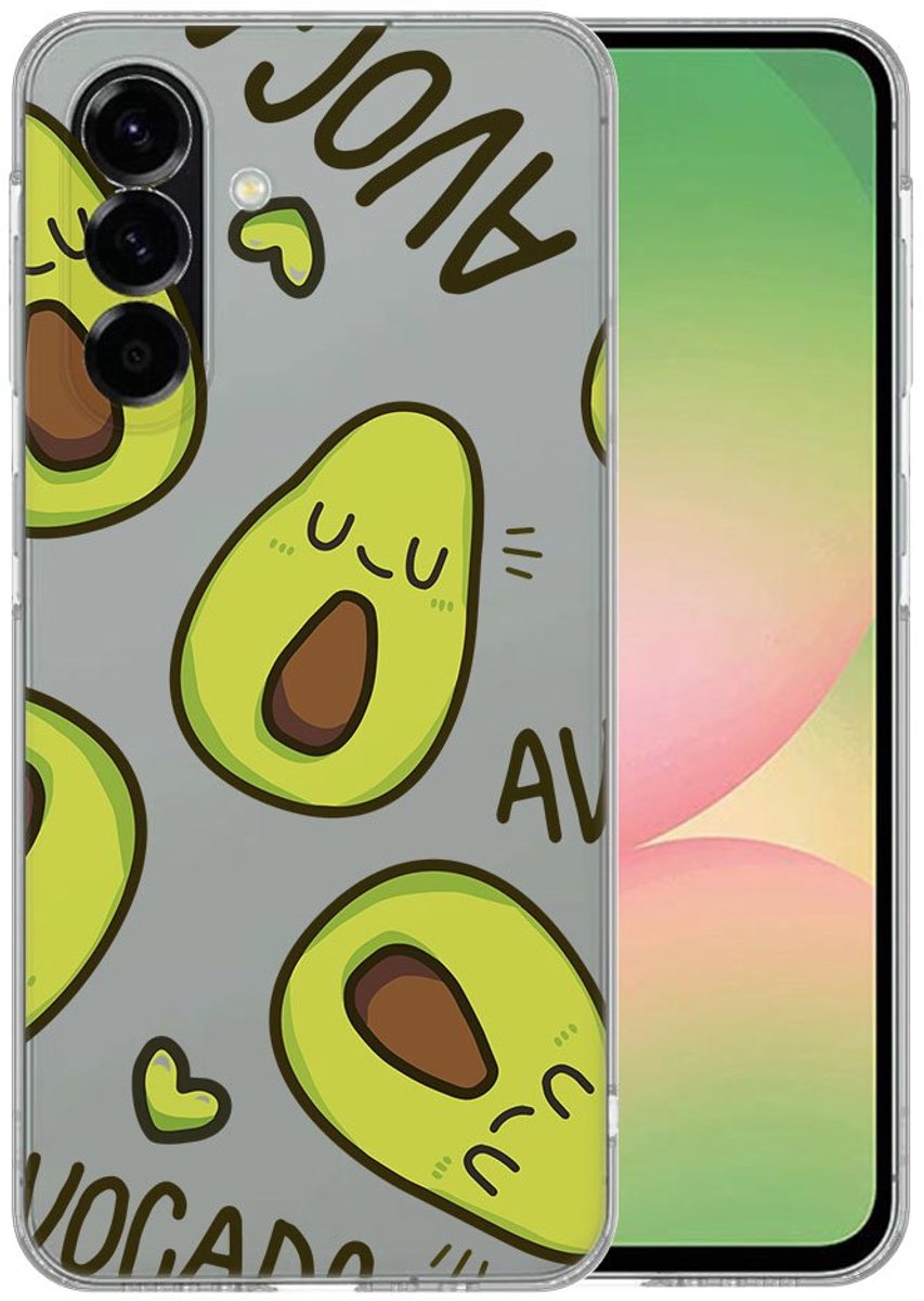 TPU Hoesje Samsung Galaxy A56 - Avocado Singing Backcover