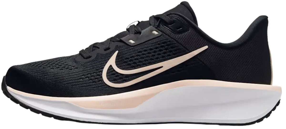 Nike Womens Quest 6 Hardloopschoenen Fitnesschoenen Zwart