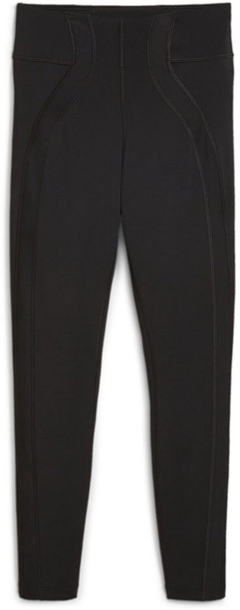 PUMA LEGGINGS STUDIO CLOUDSPUN RIB HW FL 52568001 r S Zwart