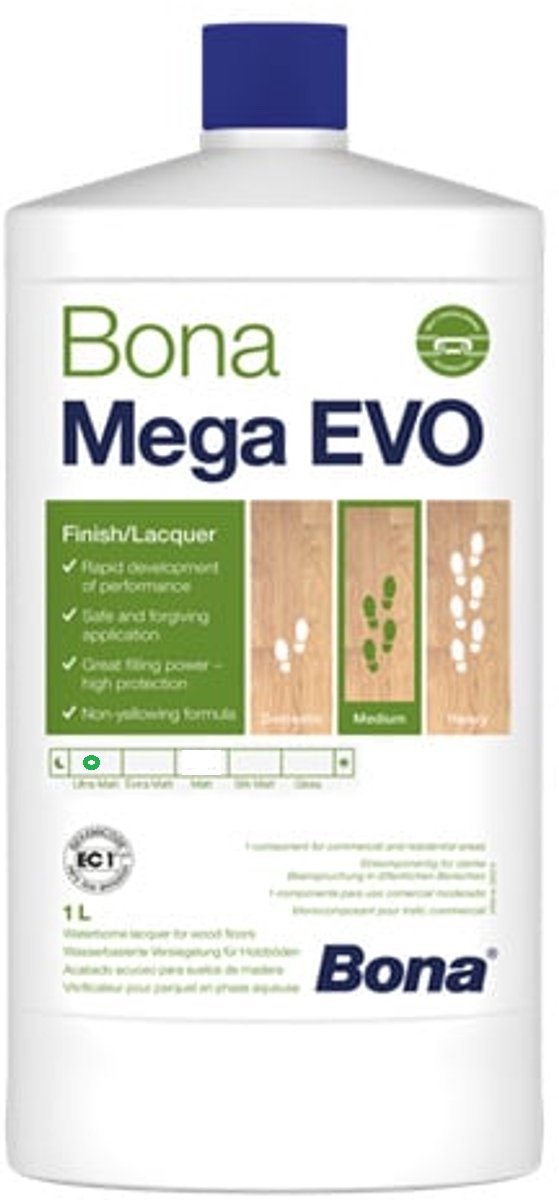 Bona Mega EVO - 1 Liter - ULTRA MAT