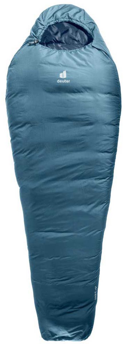 Deuter Orbit +5° Slaapzak Blauw Regular / Left Zipper Man,Vrouw