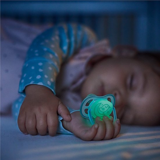 Philips Avent Ultra Air Day & Night Fopspeen - 80% plantaardig - 0-6 maanden - 3 stuks van Philips Avent — afbeelding 2