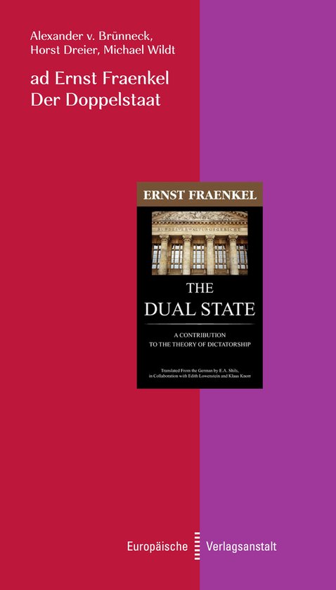 ad Ernst Fraenkel. Der Doppelstaat - cover