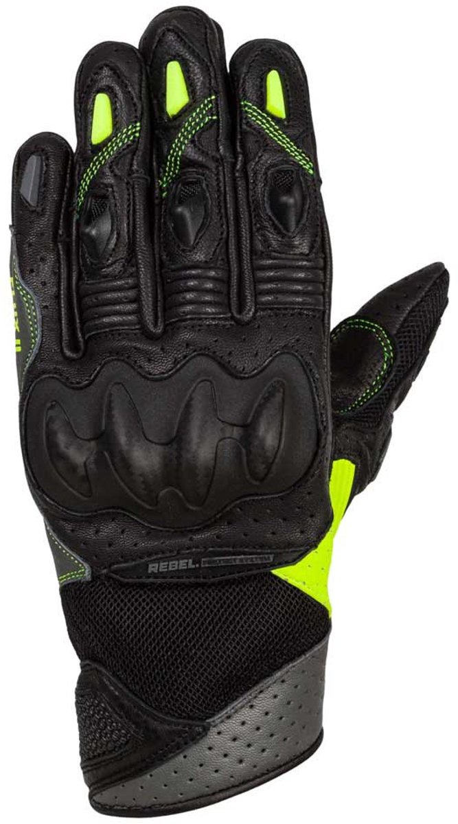 Rebelhorn Flux Ii Leren Handschoenen Voor Vrouwen Zwart XL Vrouw
