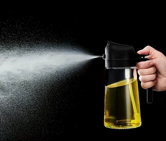 TrendPlain 470ml Öl Sprühflasche - 2 in 1 Ölspender und Ölsprüher TrendPlain 470ml Öl Sprühflasche - 2 in 1 Ölspender und Ölsprüher