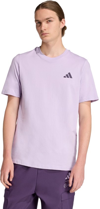 adidas Performance T-shirt graphique toile premium Mercedes - AMG Petronas Formula One Team - Hommes - Violet - XL