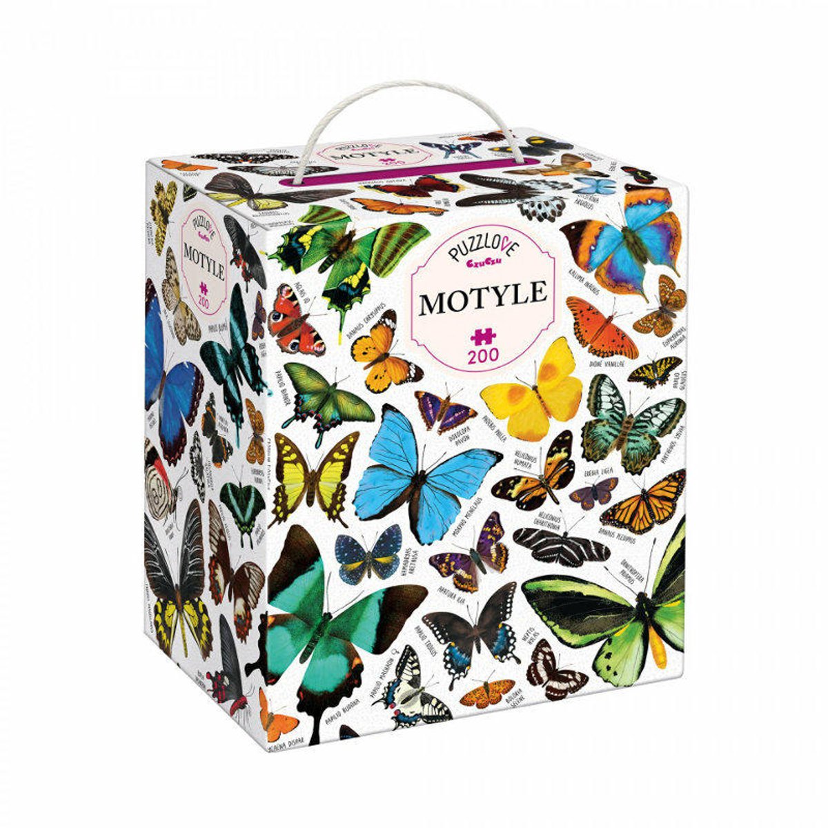 Puzzlove CzuCzu 200 Motyle - Puzzlove CzuCzu 200 Vlinders