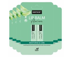 Sence Lippenbalsem Aloë Vera - 6 x 2 - 12 stuks