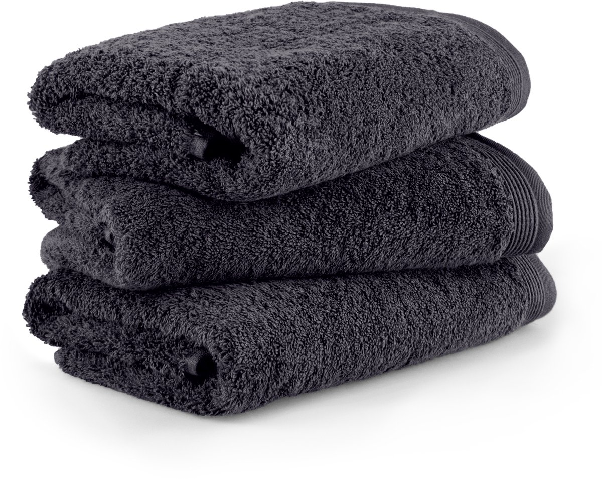 MÖVE Handdoekenset - set van 3 - 100% katoen - zacht, absorberend & huidvriendelijk - badkamer set - gemaakt in Duitsland - Superwuschel 3x 50x100 cm