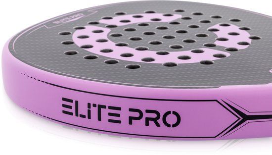 Raquex Elite-padelrackettas, blauw of zwart, voor 1 racket, gewatteerde