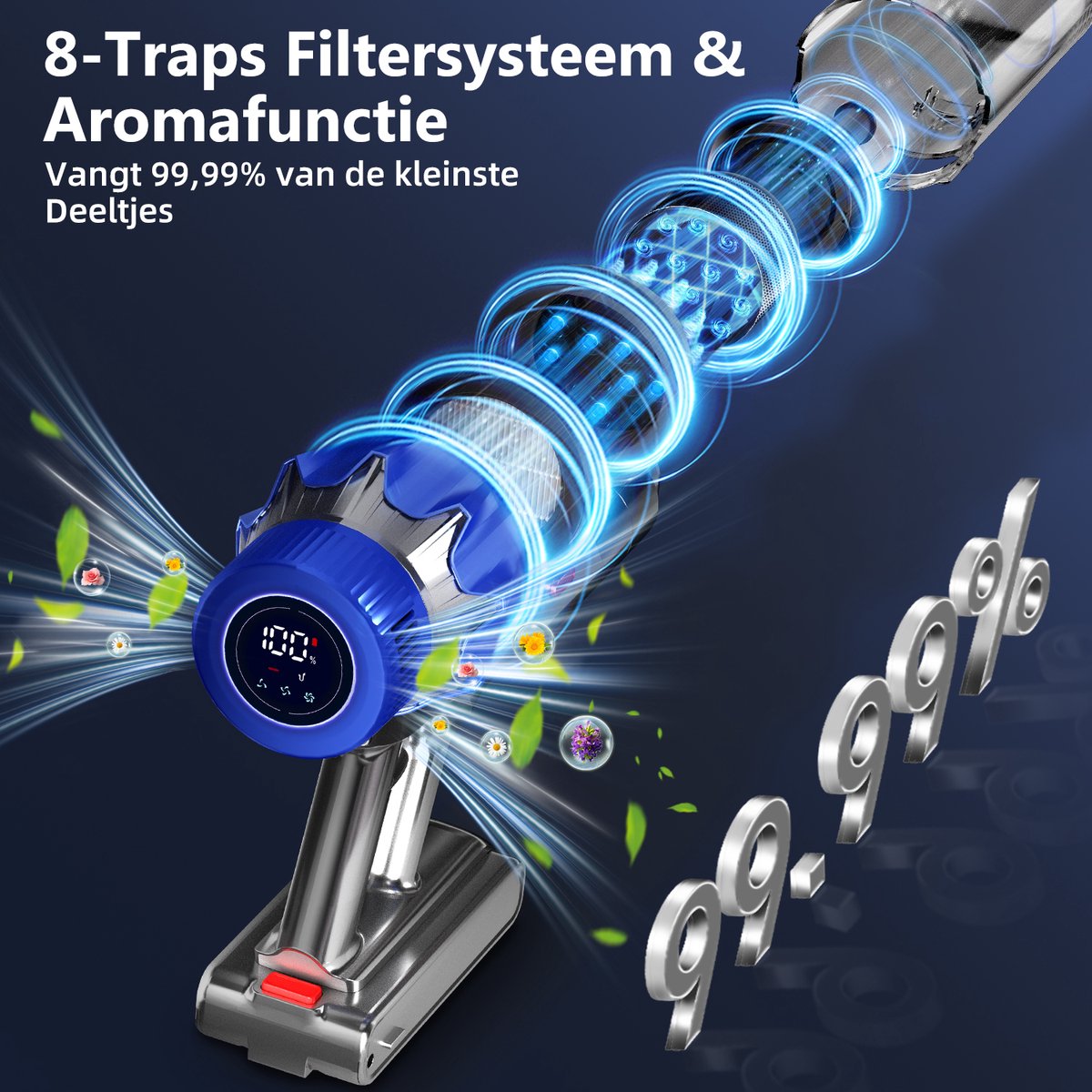 Elekiatech Elekiatech Steelstofzuiger Draadloos - afbeelding 4