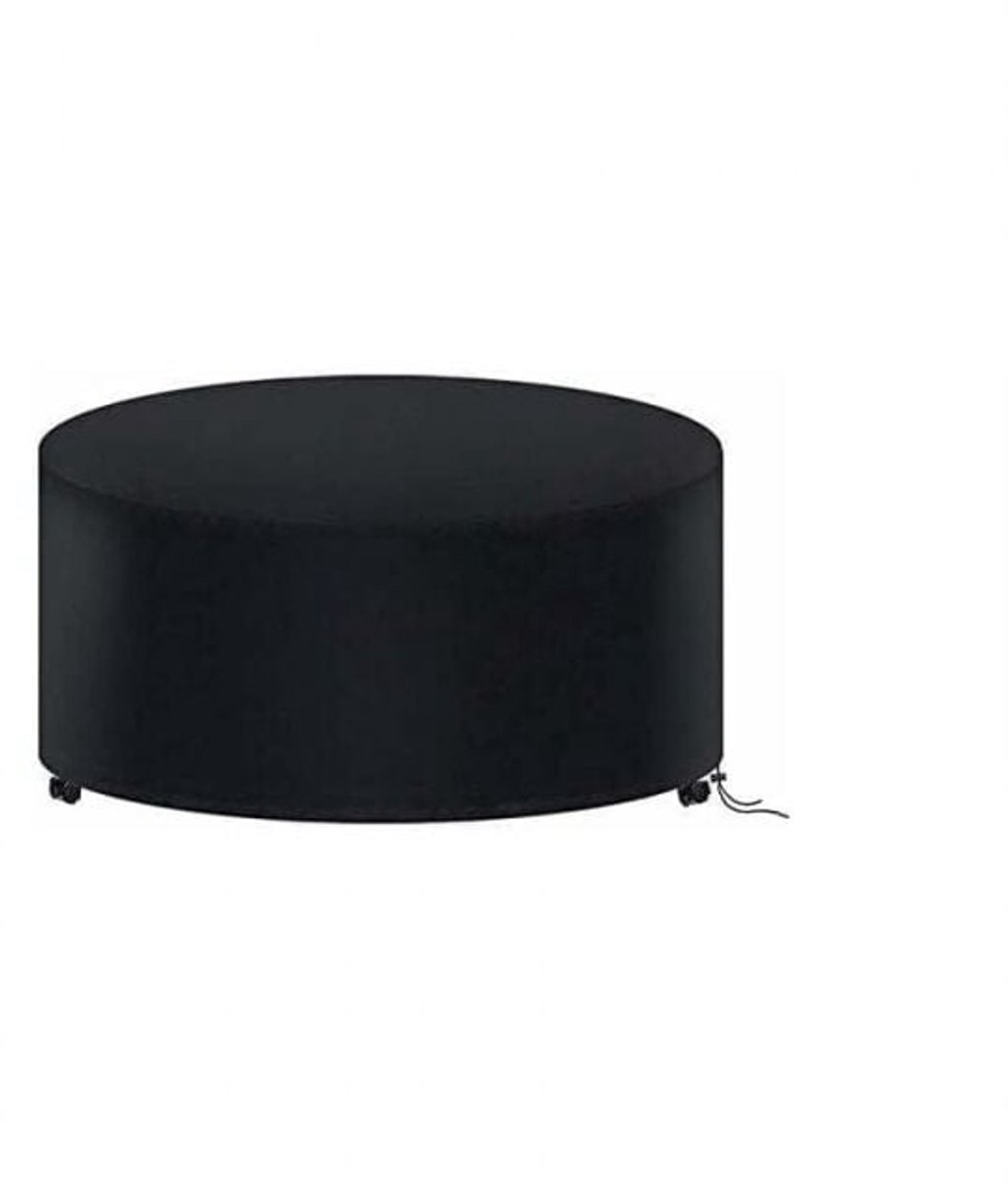 Ronde tuintafelhoes 120 x 75 cm - waterdichte tuinmeubelhoes - ronde beschermhoes voor buitentafels van 210D Oxford-stof