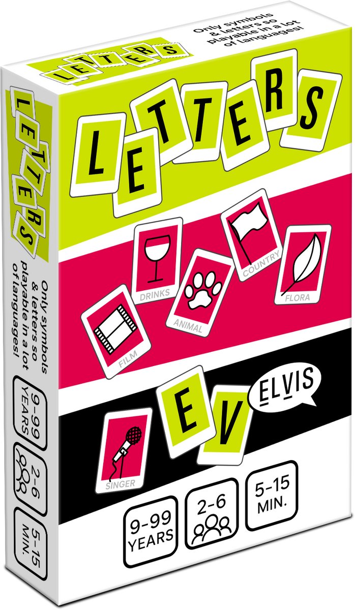 COMBI-DEAL: PARTYSPEL - Editie #1 - Kaartspel - Pocketformaat Party en Raadspel / Tekenspel / Uitbeeldspel met 648 opgaven; omschrijven, tekenen en uitbeelden! + Letters - Kaartspel - snel woordspel / associatiespel / reactiespel (NL+UK+DE+FR+IT+ES) — cadeau in Partyspellen - foto 8