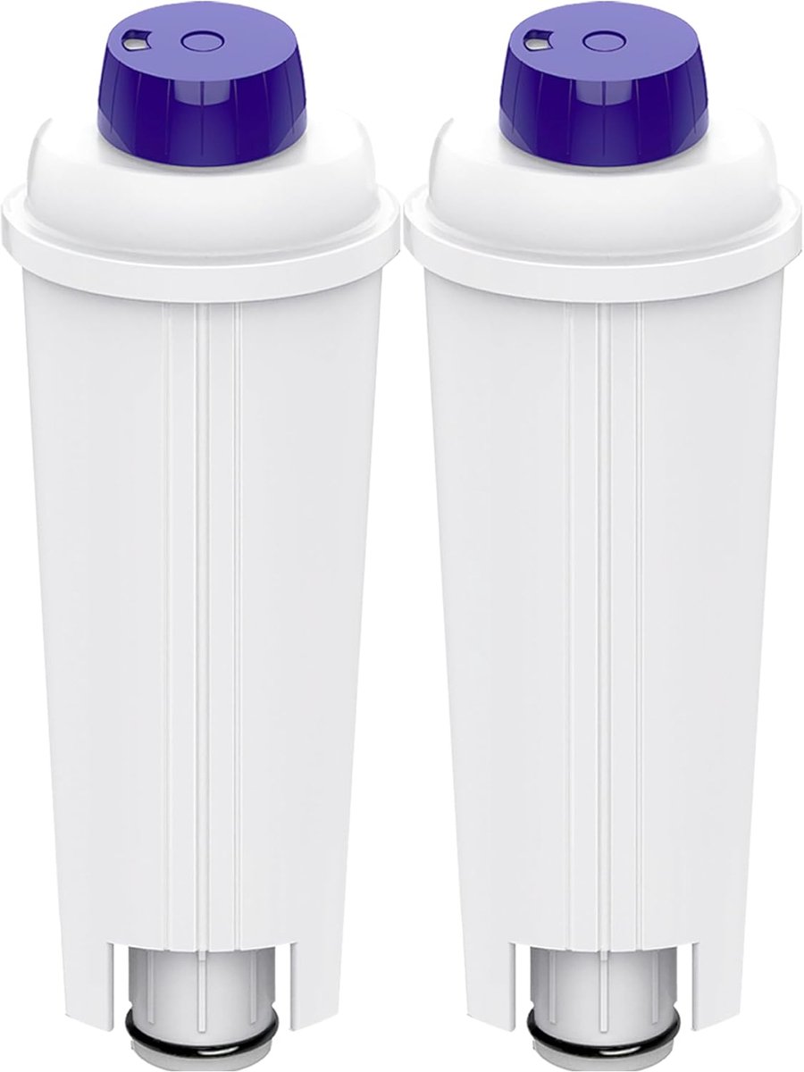 Set van 2 waterfilters voor DeLonghi DLSC002 koffiezetapparaat voor De'Longhi ECAM- ETAM- EC- BC-serie