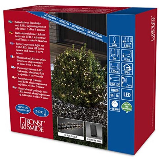 Meisterhome IJsregen lichtketting voor buiten – 400 leds