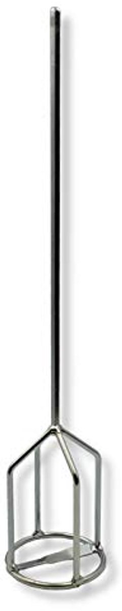 Korbrührer Ø100 mm met ring en 6-kantige opname voor boormachine - Lengte 50 cm - Mortelmixer - Mengkraan